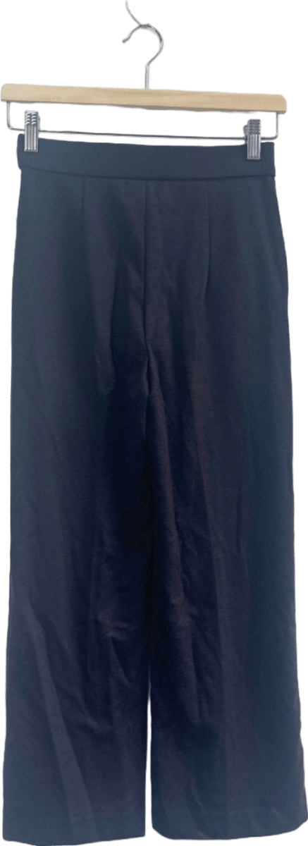 Arket Black Wide Leg Trousers XS - Reliked