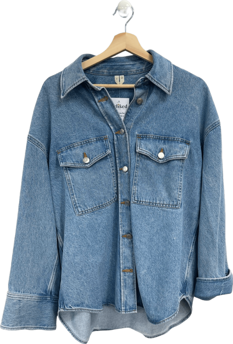 Arket Blue Denim Shirt Jacket EU 36 UK 8 - Reliked