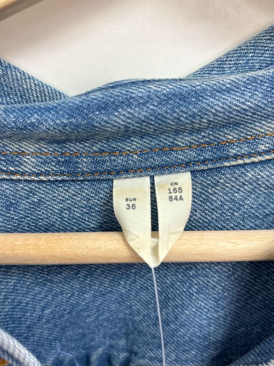Arket Blue Denim Shirt Jacket EU 36 UK 8 - Reliked
