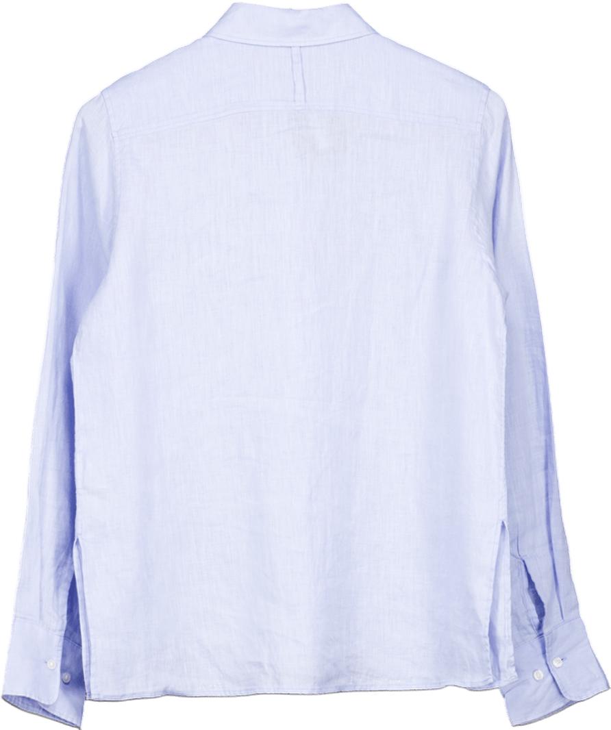 Arket Blue Linen Shirt UK 8 - Reliked