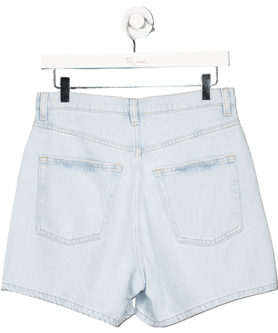 Arket Light Blue High Waisted Denim Shorts W27 - Reliked