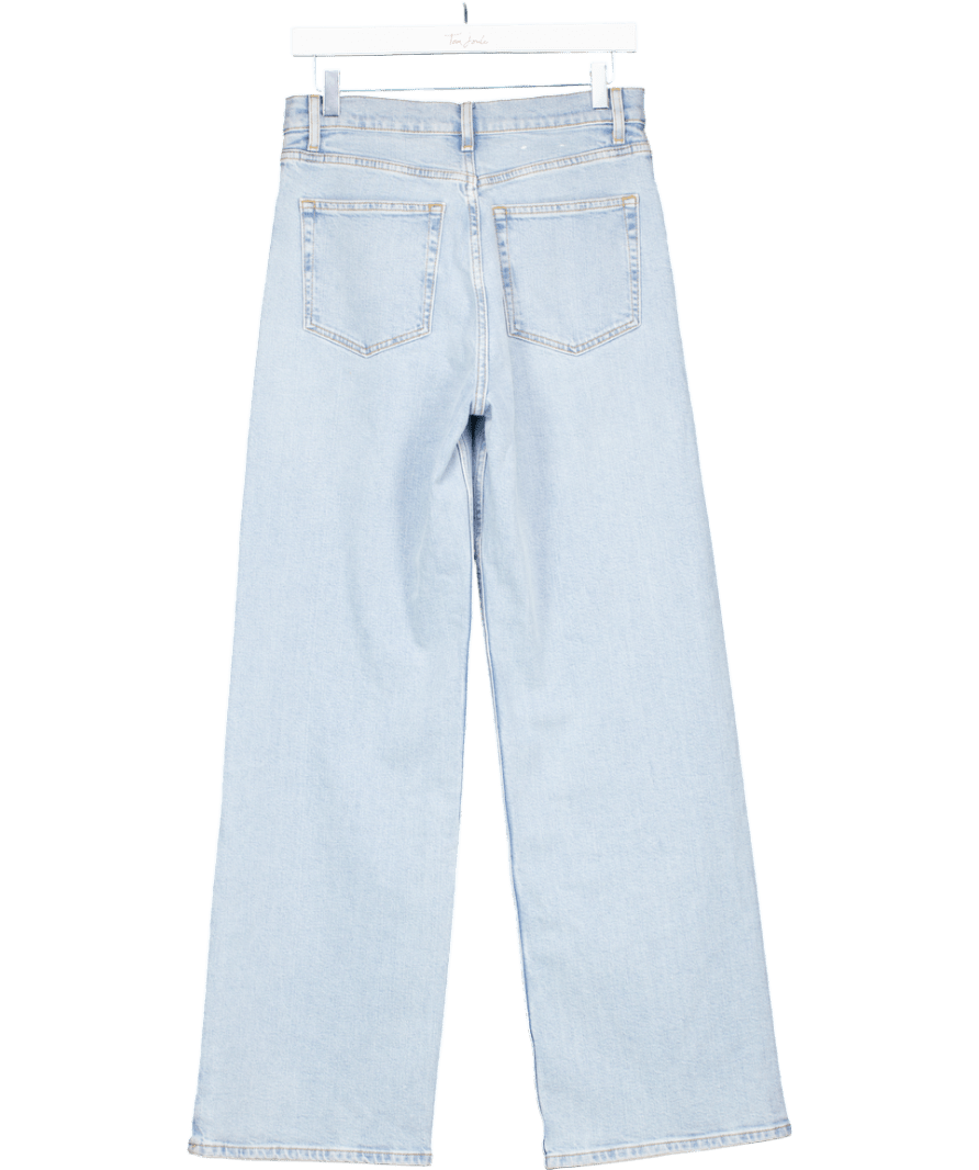 Arket Light Blue Lupine Stretch High Rise Flare Jean W28 - Reliked