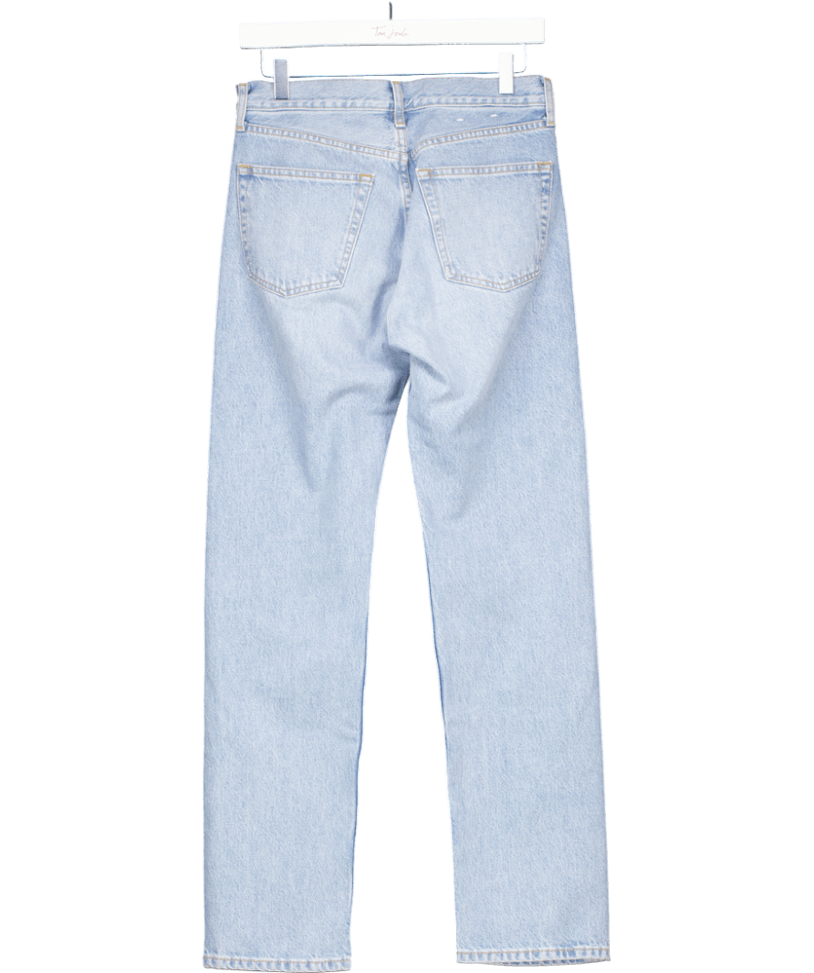 Arket Light Blue Snow Straight Leg Jeans W27 - Reliked