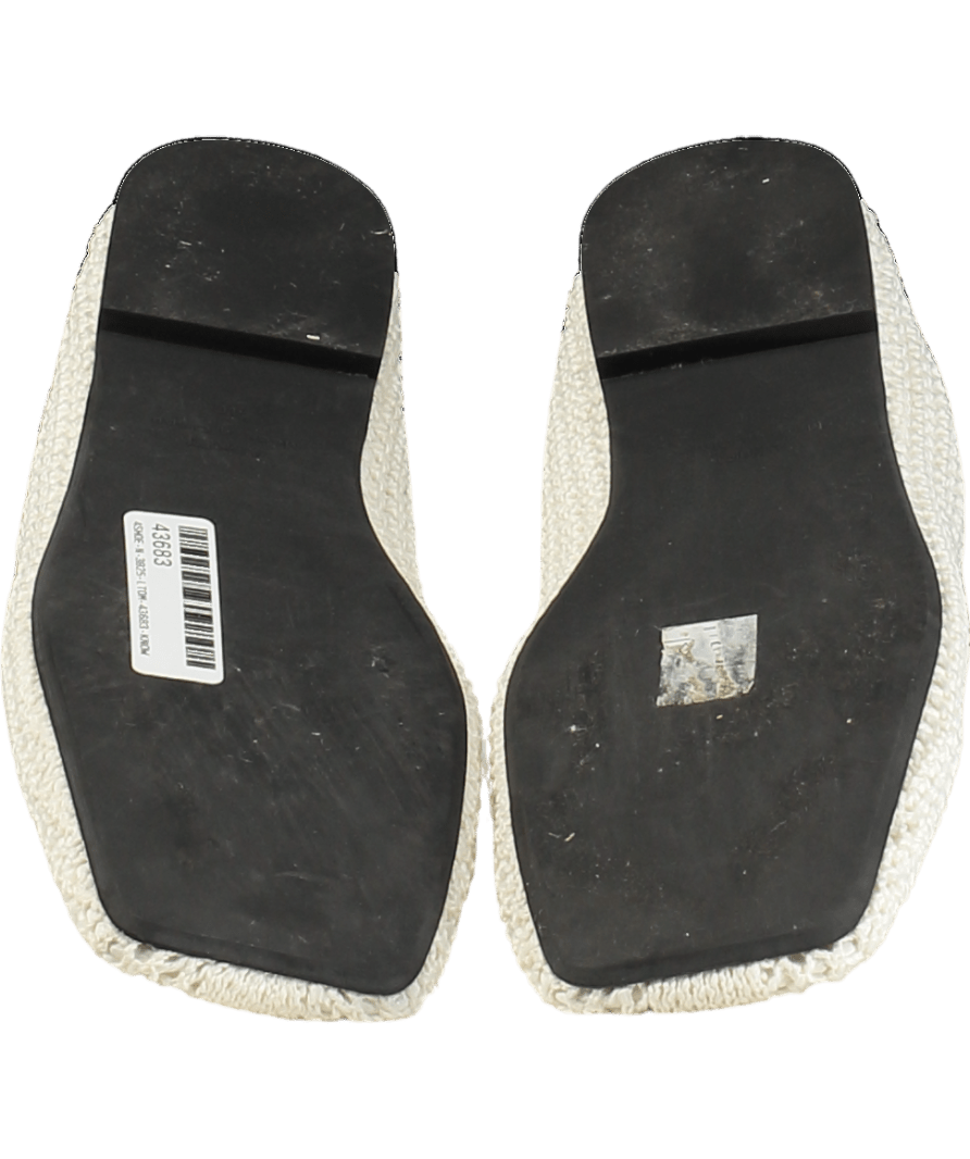 Arket Off White Knitted Ballet Flat Shoes UK 7 EU 40 👠 - Reliked