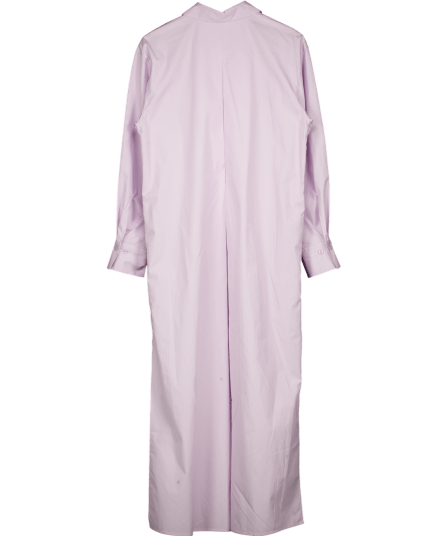 Arket Purple Oversized Shirt Dress UK 8 - Reliked