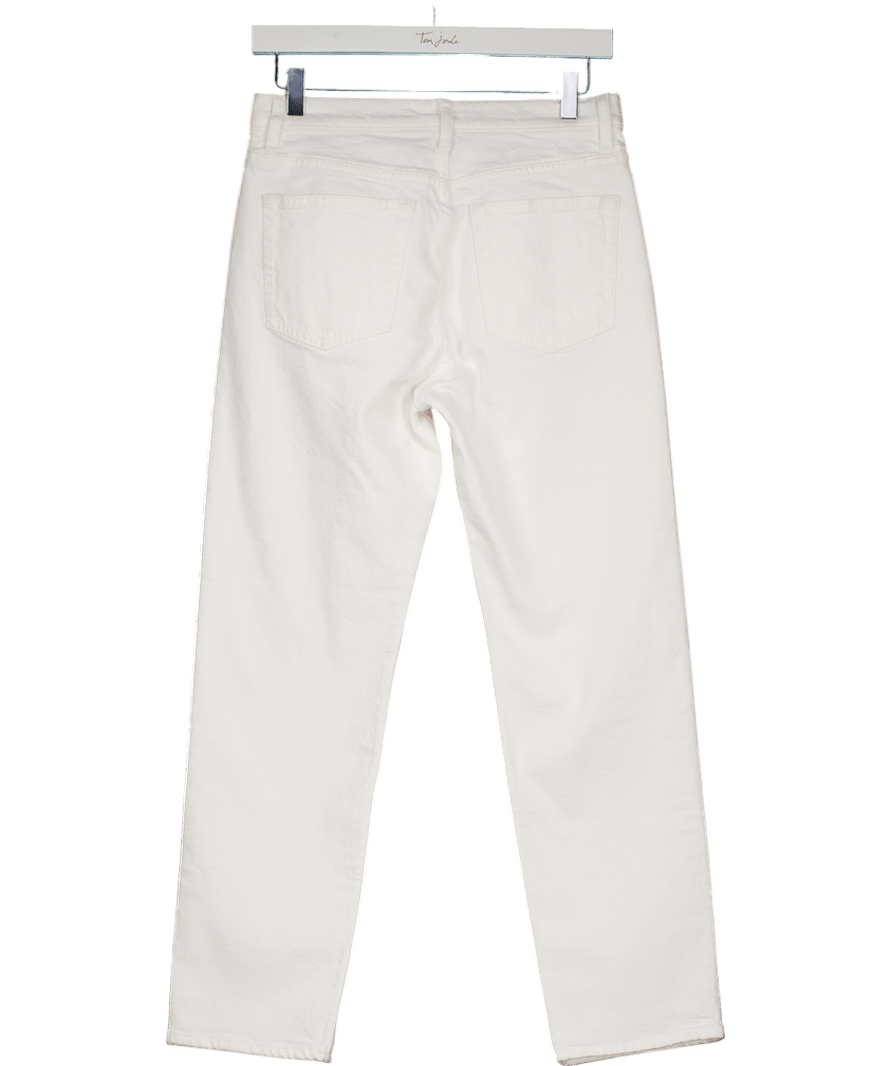 Arket White Jade Cropped Slim Jeans W28 - Reliked