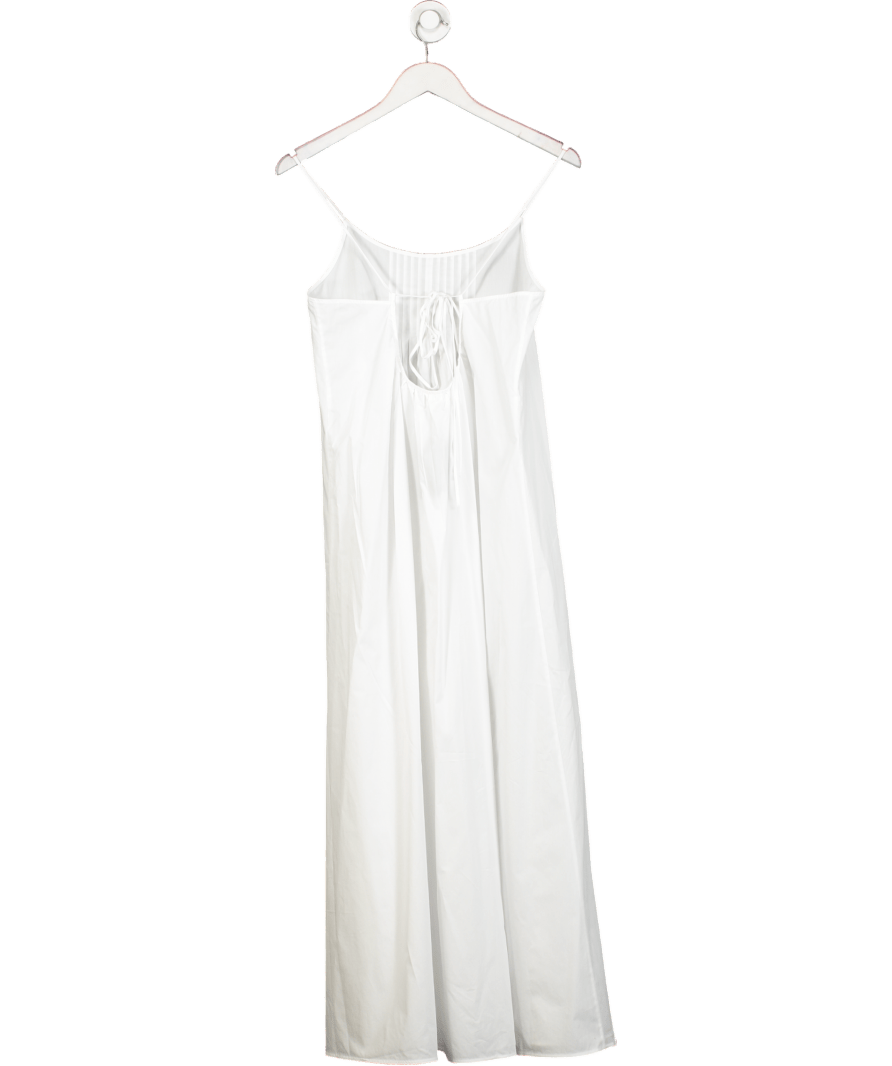 Arket White Tie - back Dress UK S - Reliked