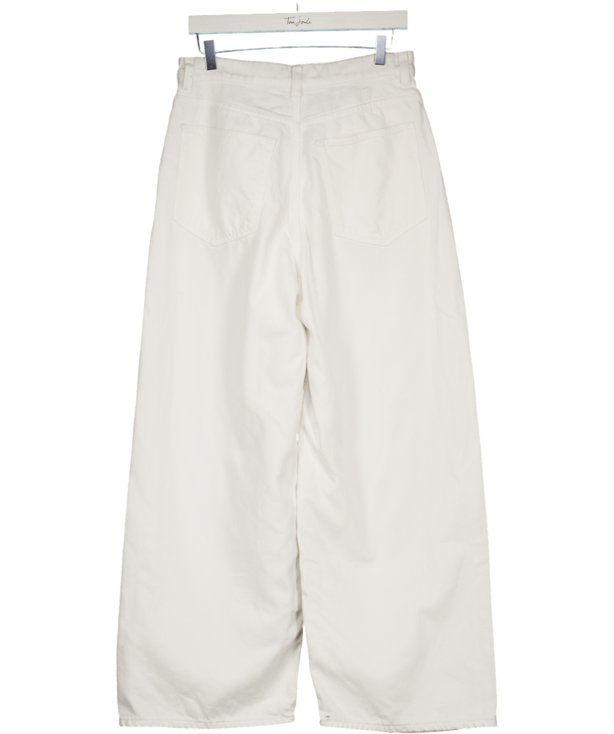Arket White Tulsi Relaxed Wide Leg Jeans W27 - Reliked