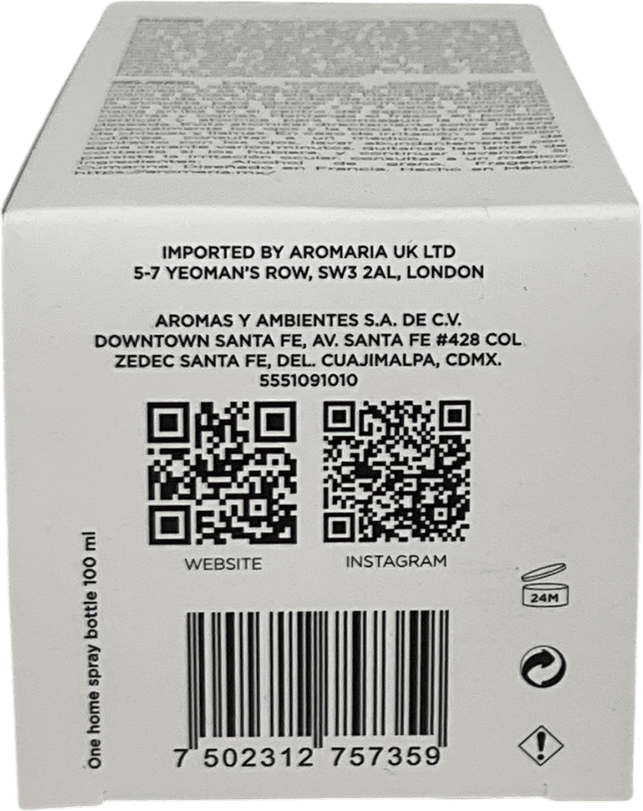 aromaria Teakwood & Spices - Room Spray 100ml - Reliked