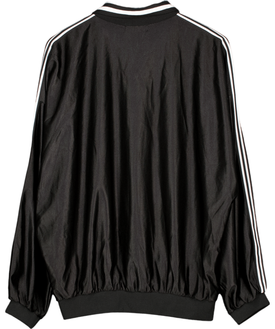 Asclo 90s Product Black Track T-shirt UK L - Reliked