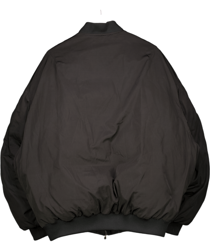Asclo Black Bomber Jacket UK XL - Reliked