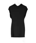 ASOS Black Sleeveless High Neck Backless Mini Dress UK S - Reliked