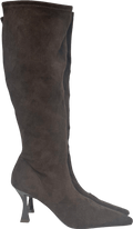ASOS Brown Knee High Kitten Heel Boots In Chocolate UK 8 EU 41 👠 - Reliked