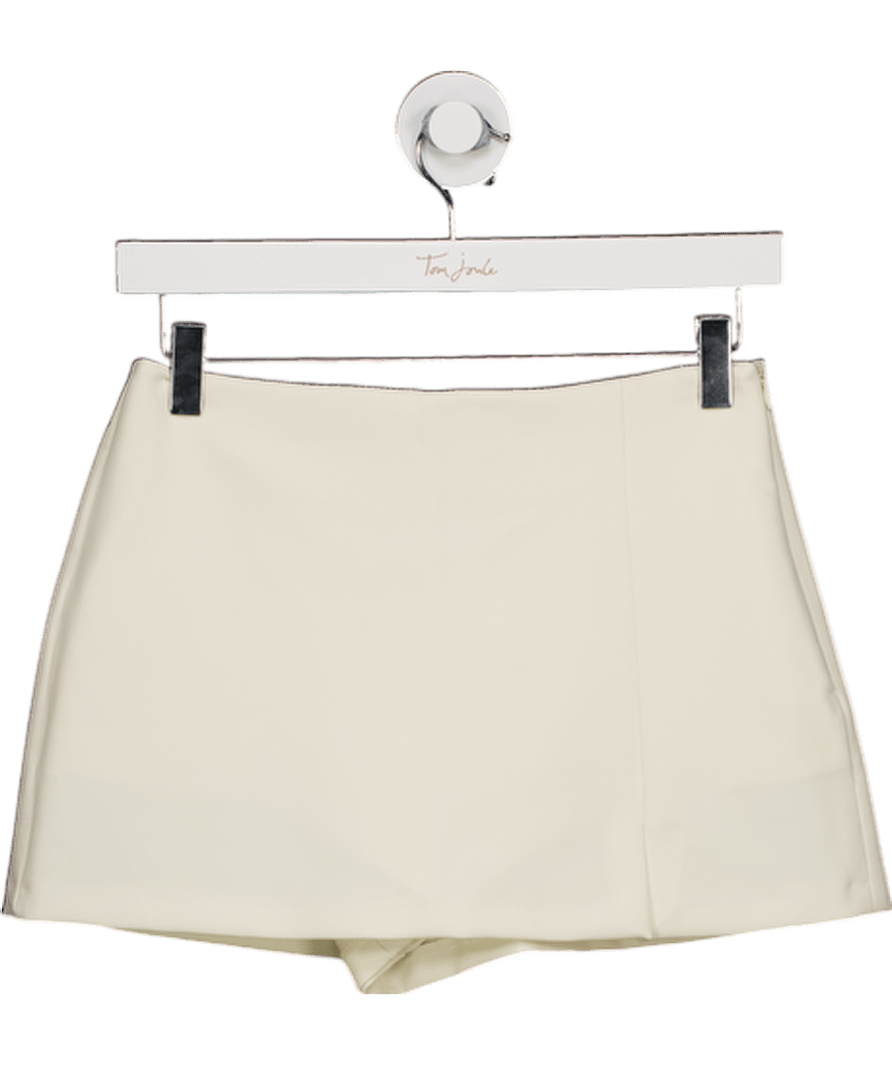 ASOS Cream Pelmet Mini Skort UK 8 - Reliked