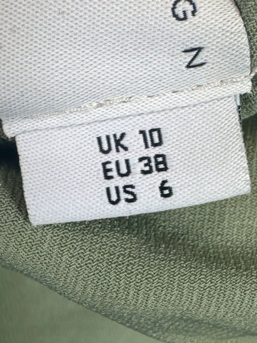 ASOS Design Sage Green Maxi Dress UK 10 - Reliked