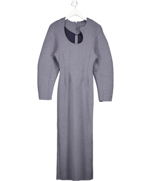 ASOS Grey Scoop Neck Maxi Dress UK S