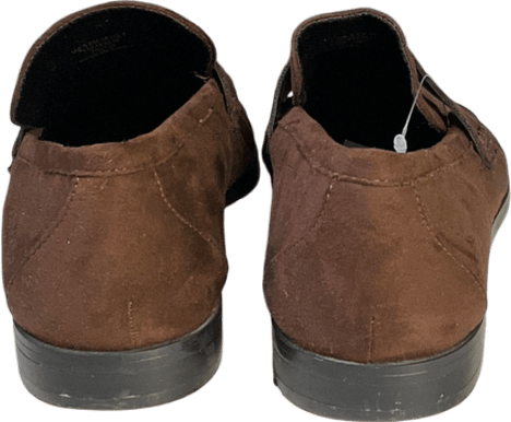 ASOS Mayfair Premium Ruched Loafers In Brown Suede UK 5 EU 38 👠 - Reliked