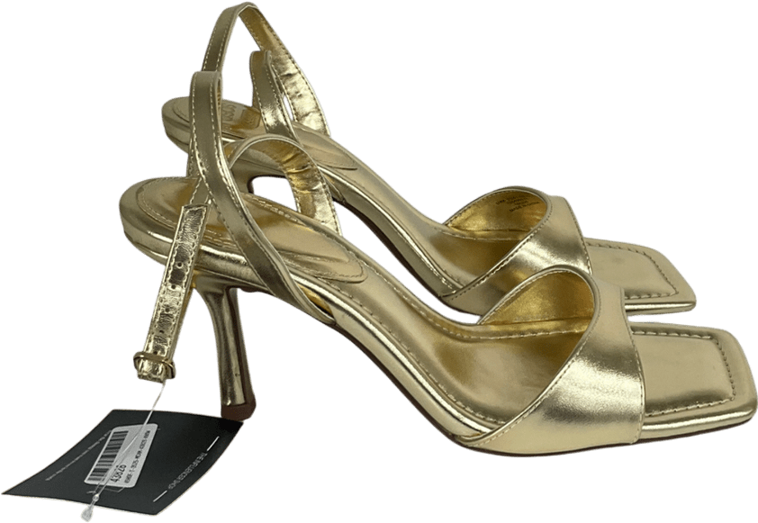 ASOS Metallic Immy Cone Heel Sanda UK 8 EU 41 👠 - Reliked