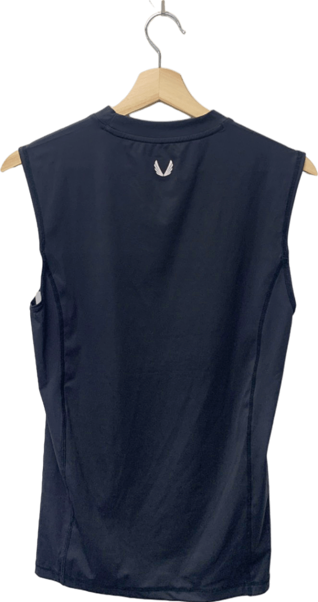 ASRV Black Sleeveless Training Top M - Reliked