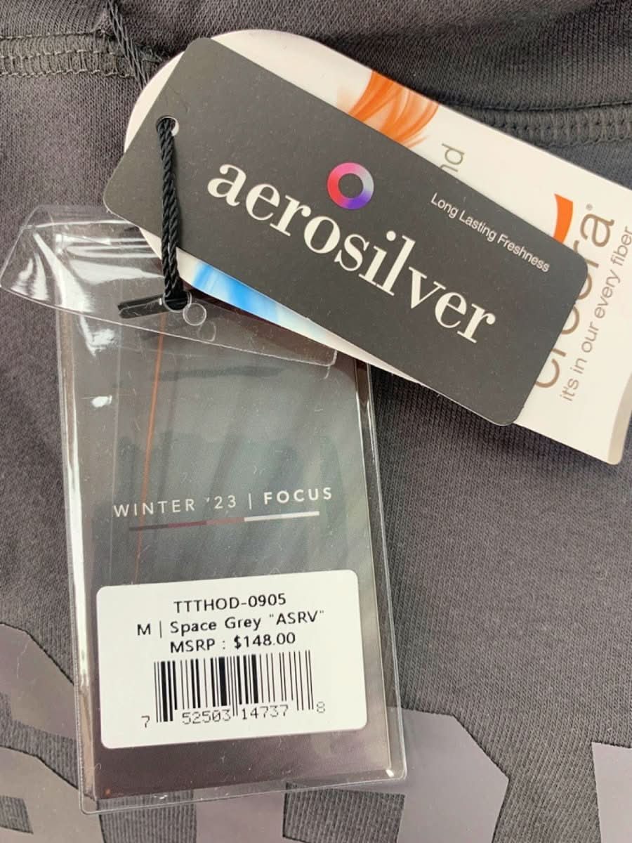 ASRV Space Grey Hoodie Winter '23 Focus UK M - Reliked