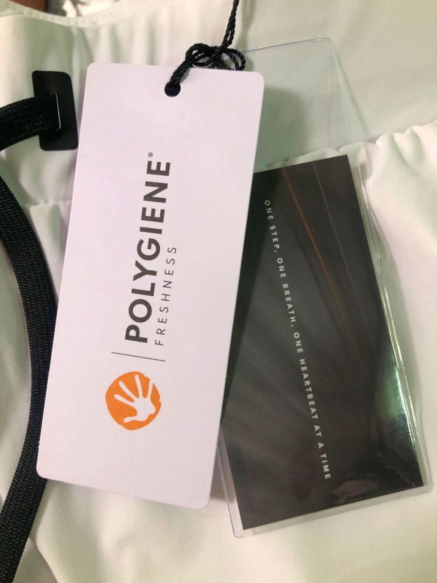 ASRV White Cyber Focus Running Shorts M - Reliked