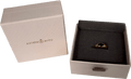 Astrid & Miyu Dome 18ct Gold Plated Sterling Silver And Topaz Ring Size F - Reliked