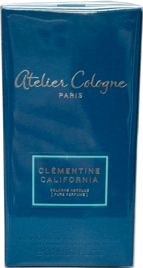 Atelier Cologne Cologne Clementine California Parfum With 2 Leather Cases Gift Set 30ml - Reliked