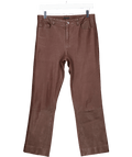 ATM Brown Leather Trousers UK 6 - Reliked
