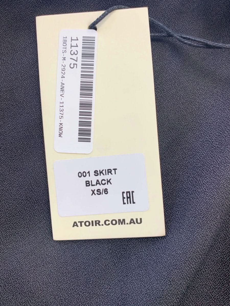 Atoir Black Lara Worthington 001 Skirt UK 6 - Reliked