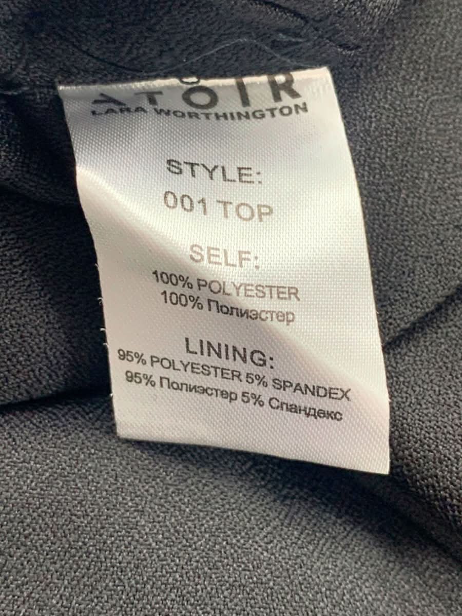 Atoir Black Lara Worthington 001 Top UK XS - Reliked