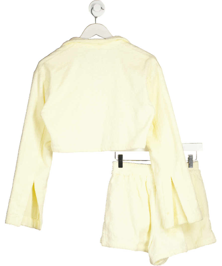 Atoir Cream 2 - piece Santa Monica Towelling Shorts And Top Set UK 6 - Reliked
