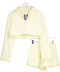 Atoir Cream 2 - piece Santa Monica Towelling Shorts And Top Set UK 6 - Reliked