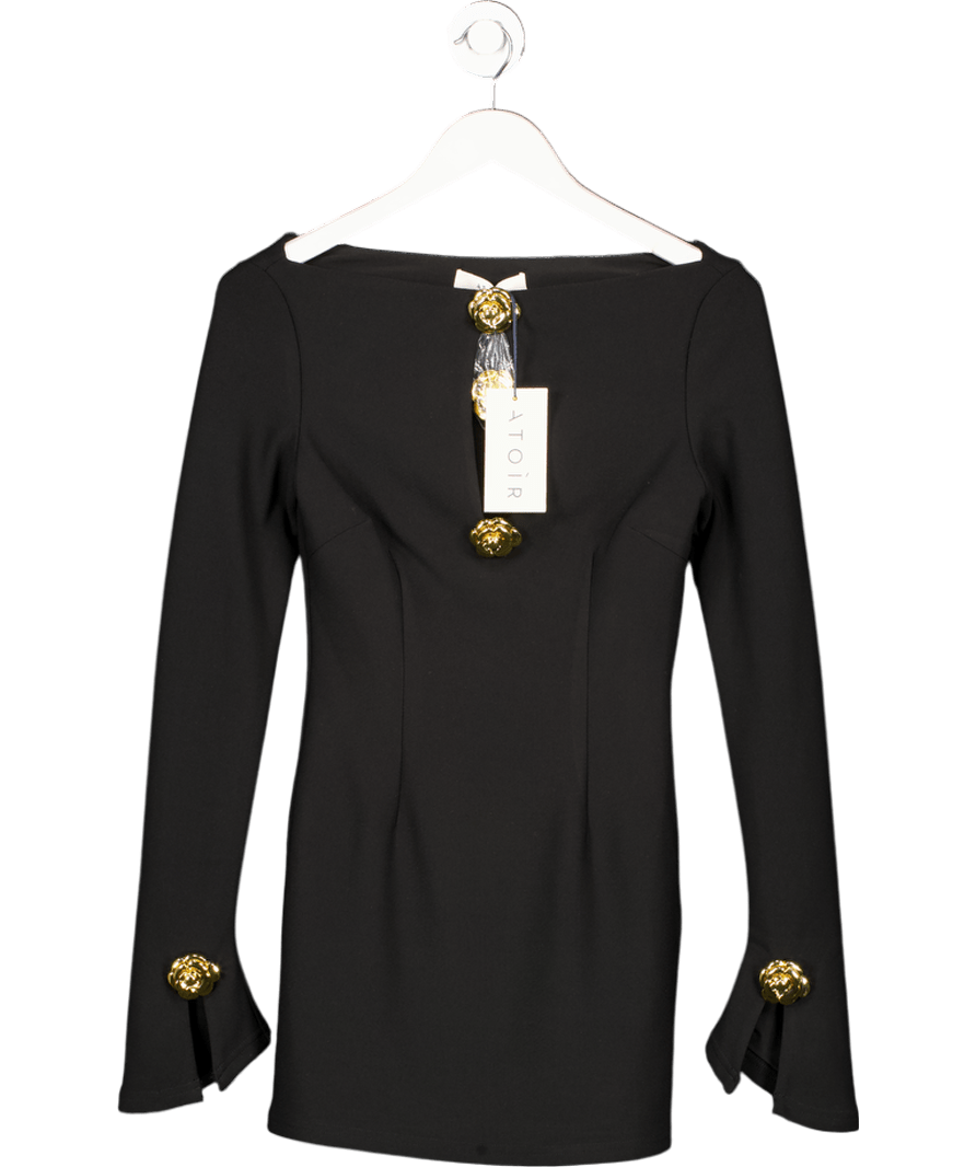 Atoir The Joni Dress In Black UK XS - Reliked