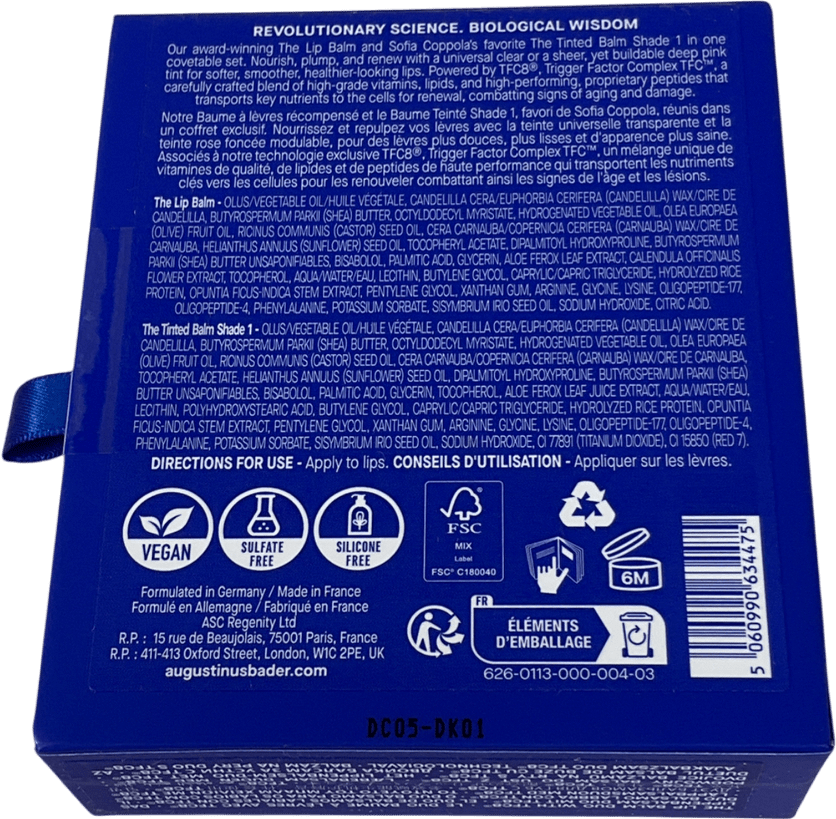 Augustinus Bader The Lip Balm Duo X2 - Reliked