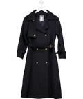 Aurelie Black St Germain Trench UK M - Reliked