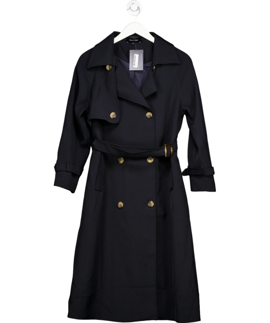 Aurelie Black St Germain Trench UK M - Reliked