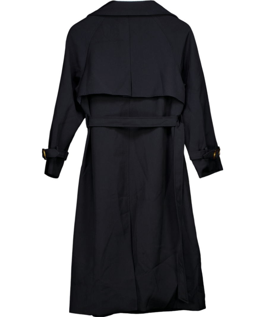 Aurelie Black St Germain Trench UK M - Reliked