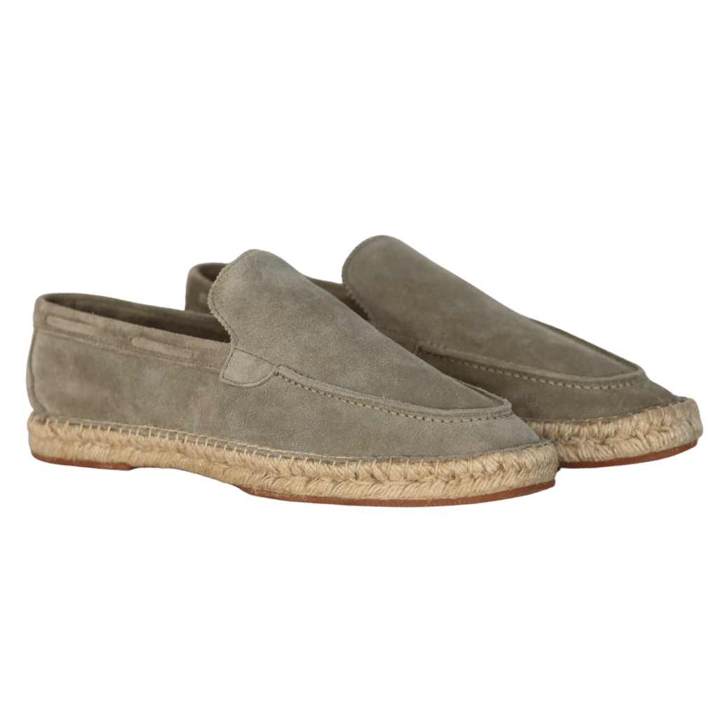Aurelien Grey Green Suede Beachside Loafer UK 8 EU 42 👞 - Reliked