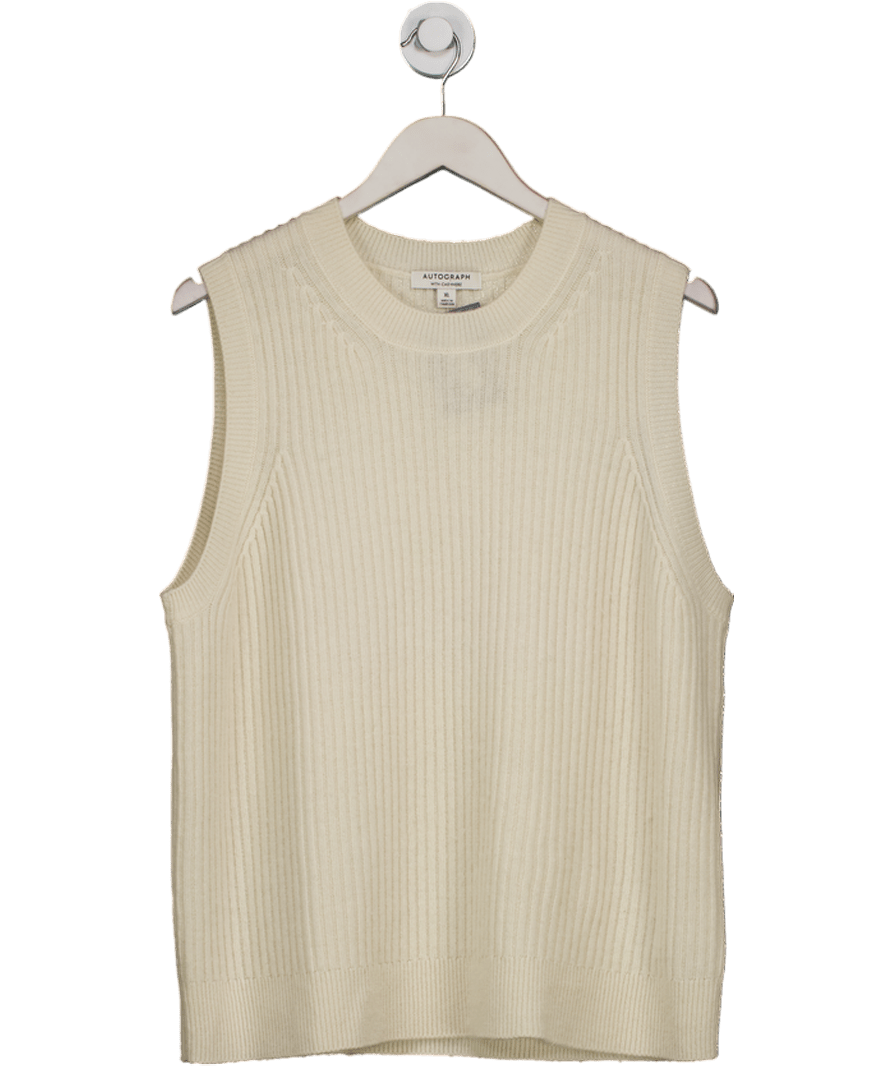 Autograph Cream Cashmere Merino Wool Blend UK XL - Reliked