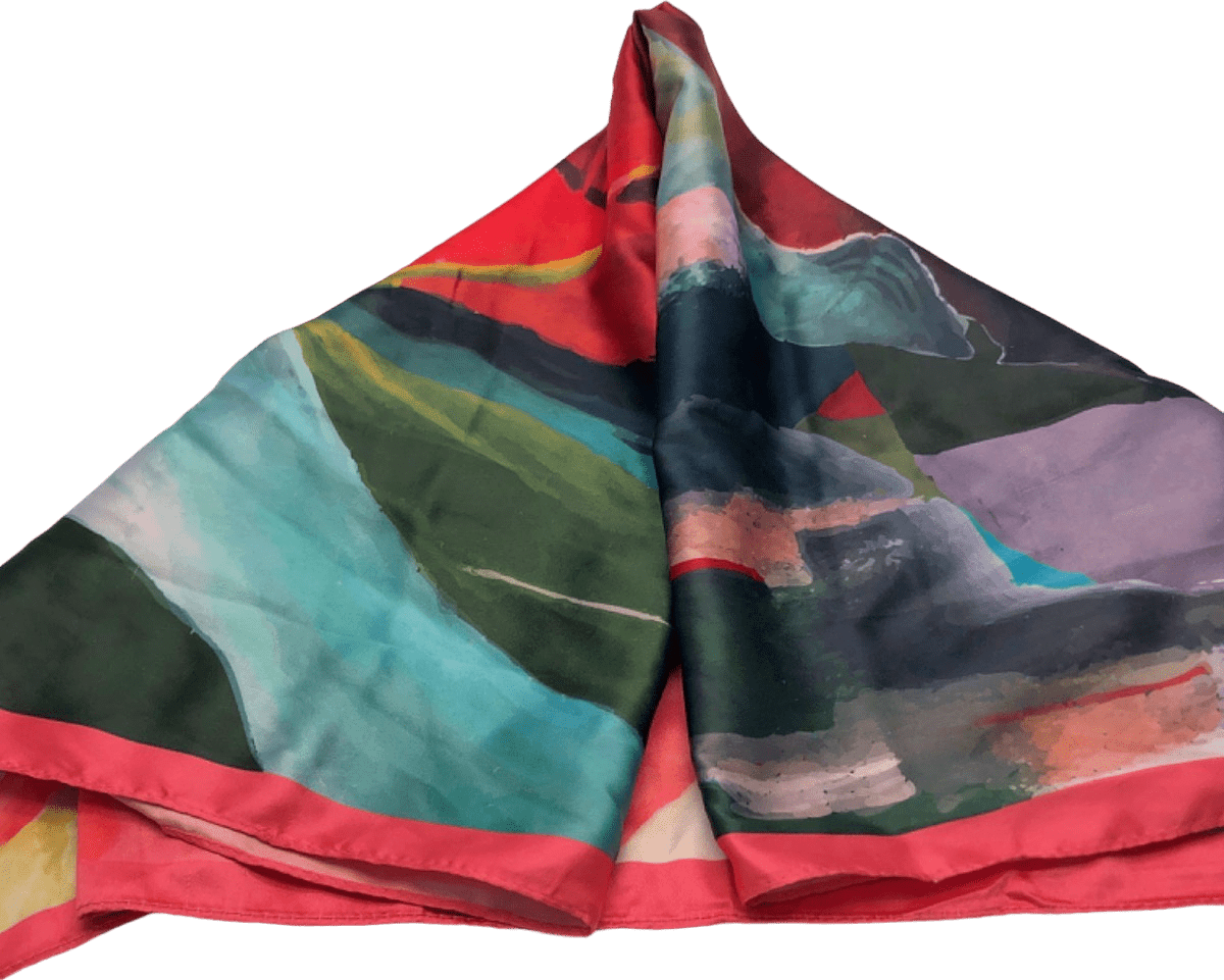 Aveda X Phillip Lim Multicolour Silk Scarf One Size - Reliked