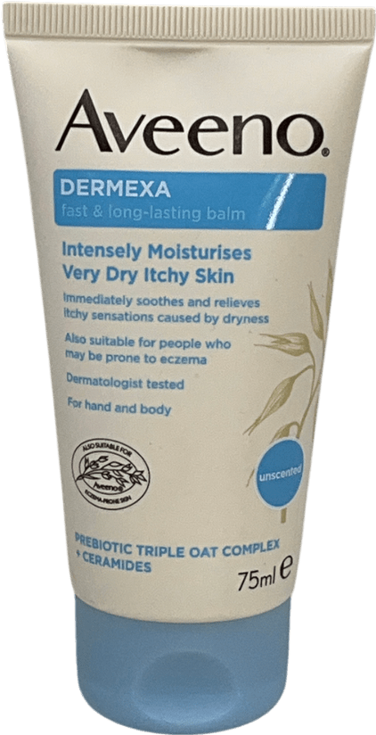 Aveeno Dermexa Fast & Long - lasting Balm 75ml - Reliked