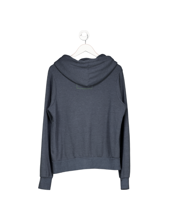 Aviator Nation Supersoft Zip Hoodie Blue UK M - Reliked