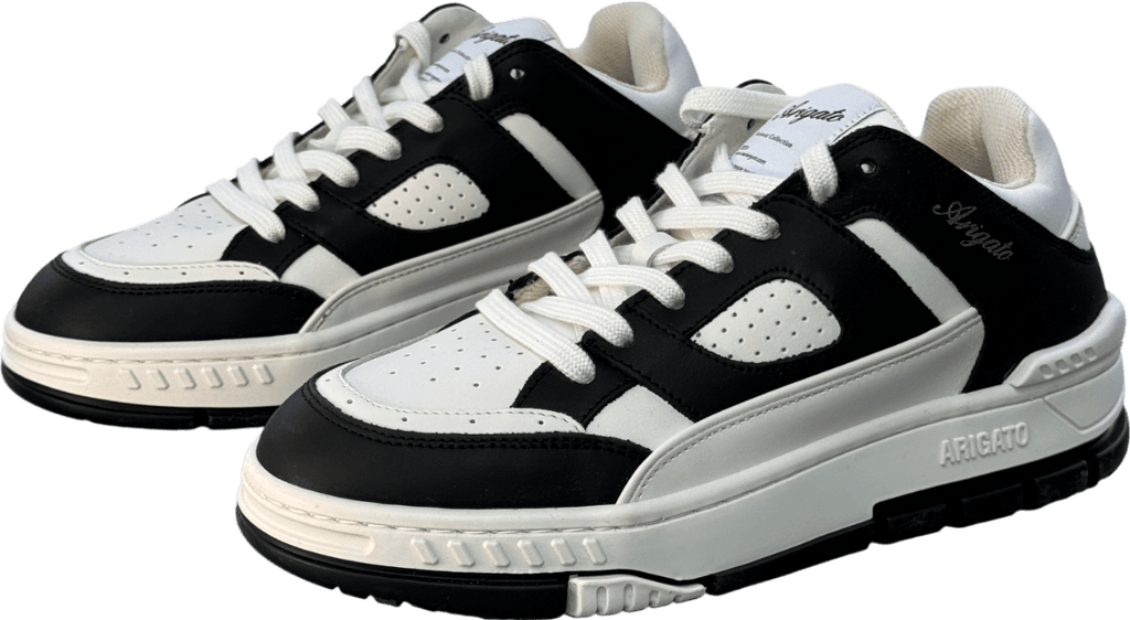 AXEL ARIGATO Area Lo White / Black Trainers UK 5 EU 38 👠 - Reliked