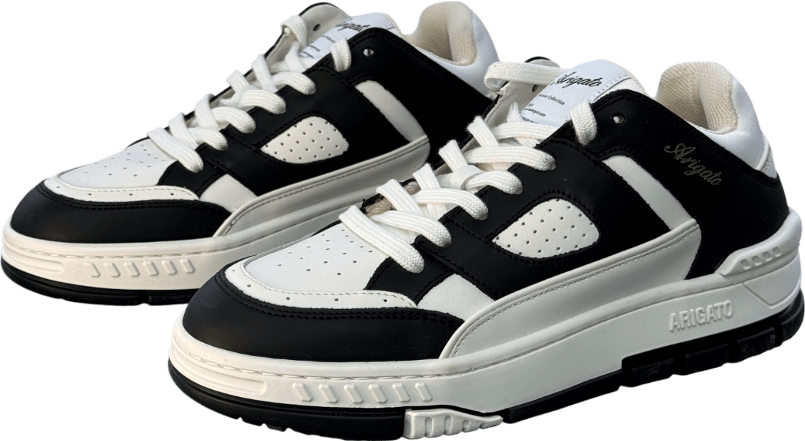 AXEL ARIGATO Area Lo White / Black Trainers UK 5 EU 38 👠 - Reliked