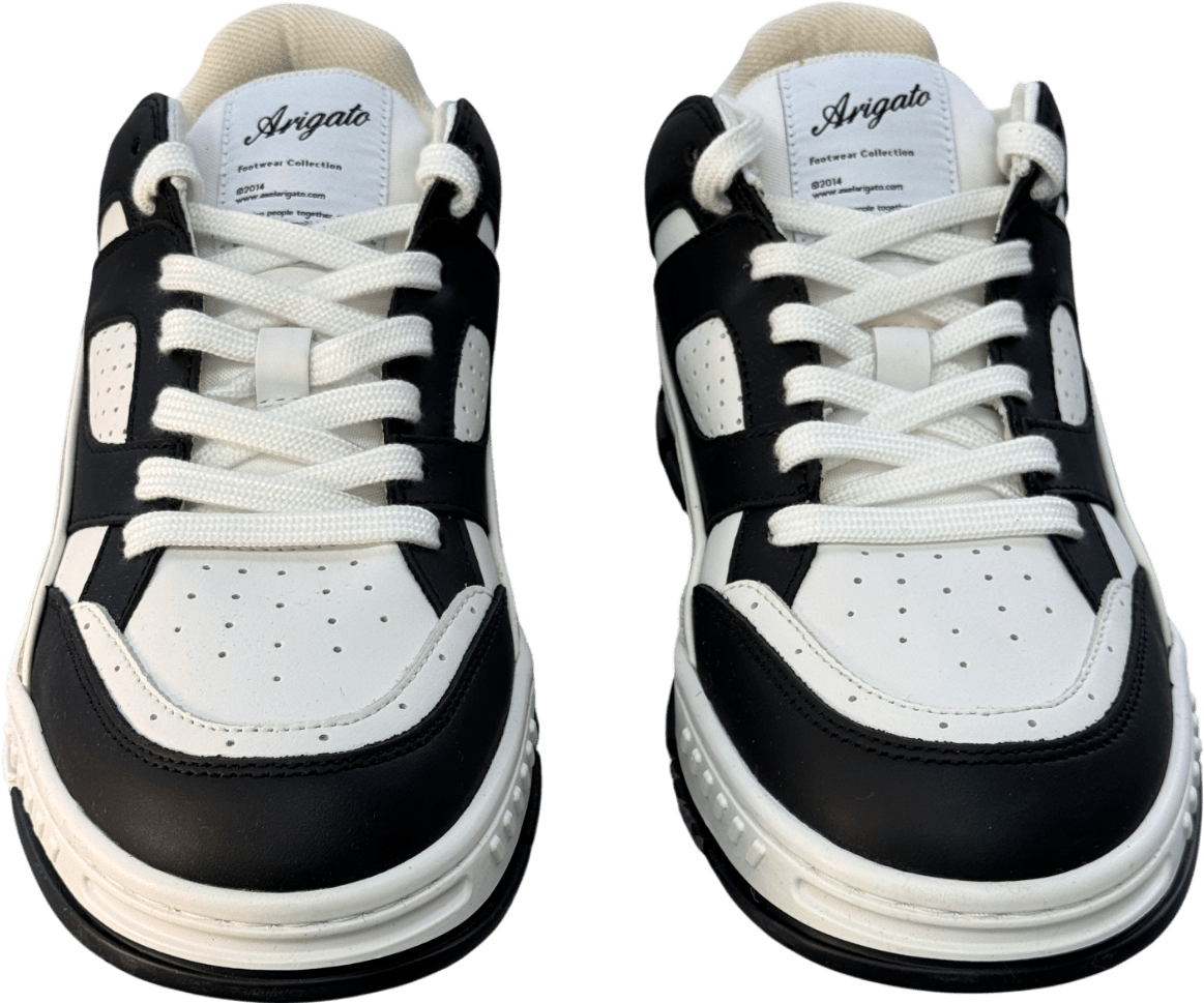 AXEL ARIGATO Area Lo White / Black Trainers UK 5 EU 38 👠 - Reliked