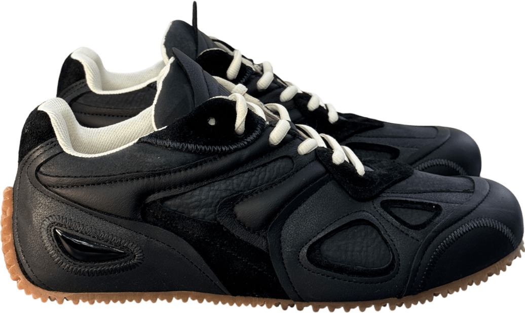 AXEL ARIGATO Black Slow Runner Panelled Mesh Trainers UK 5 EU 38 👠 - Reliked