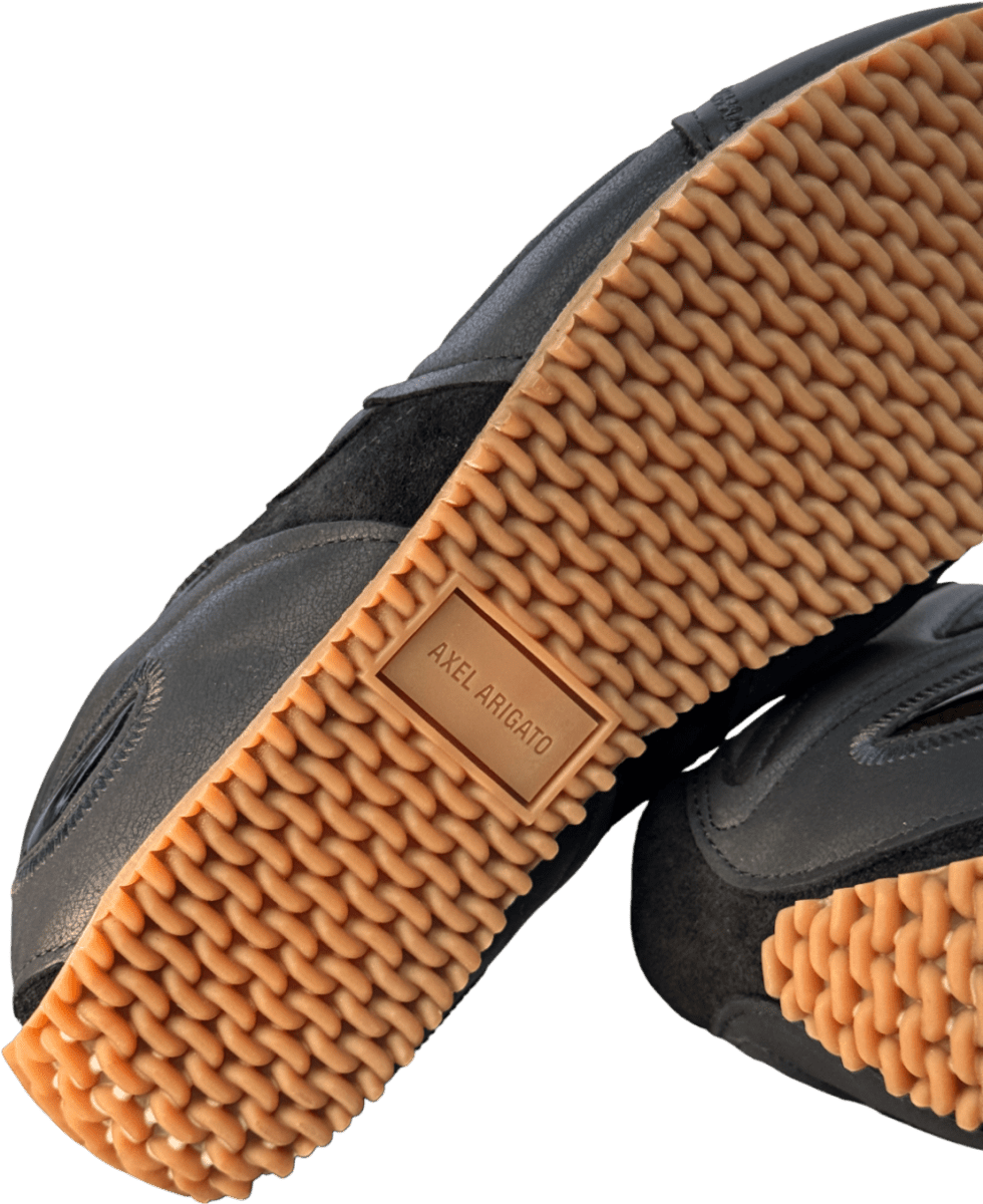 AXEL ARIGATO Black Slow Runner Panelled Mesh Trainers UK 5 EU 38 👠 - Reliked