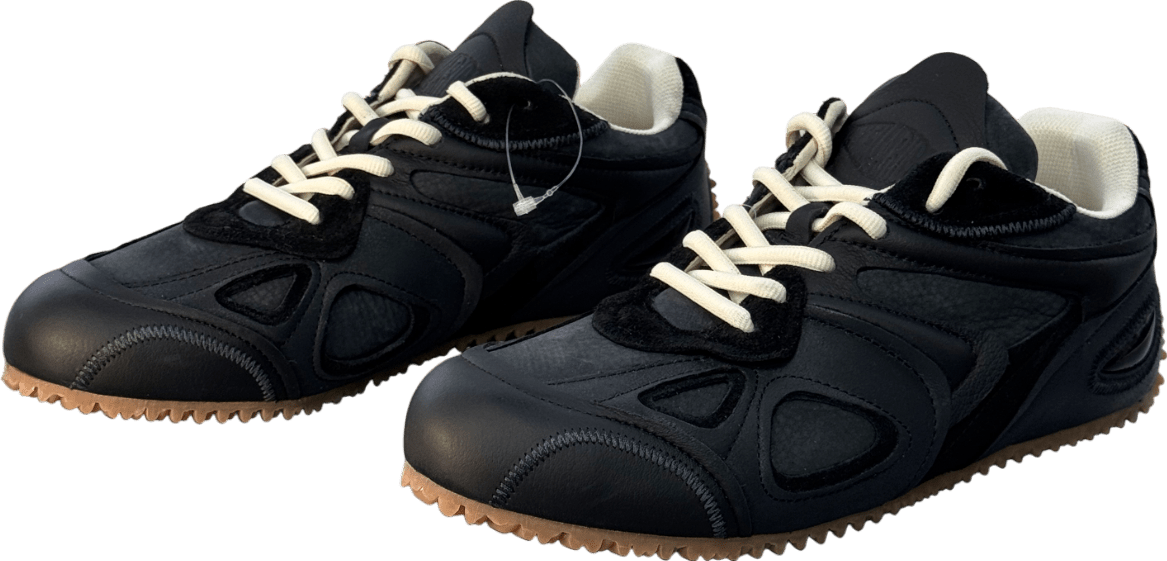 AXEL ARIGATO Black Slow Runner Panelled Mesh Trainers UK 5 EU 38 👠 - Reliked