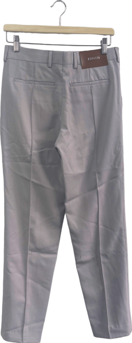 Axel Arigato Pale Beige Supper Straight Wool Trousers XS - Reliked