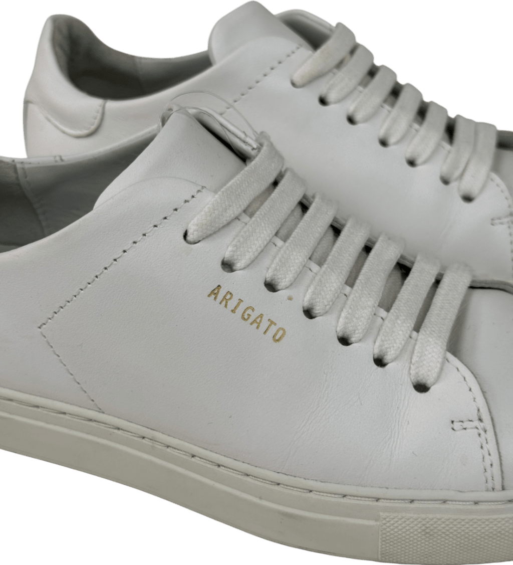 AXEL ARIGATO White Leather Clean 90 Trainers UK 4 EU 37 👠 - Reliked